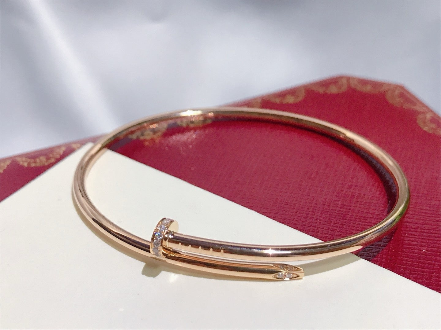 [Marin-Jewelry]JUSTE BRACELET 2.5MM DIAMONDS