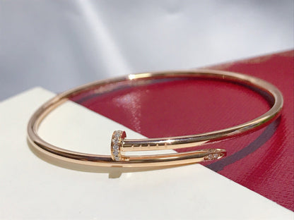 [Marin-Jewelry]JUSTE BRACELET 2.5MM DIAMONDS