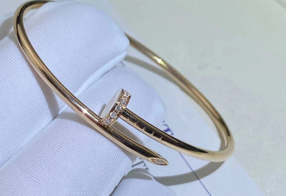 [Marin-Jewelry]JUSTE BRACELET 2.5MM DIAMONDS