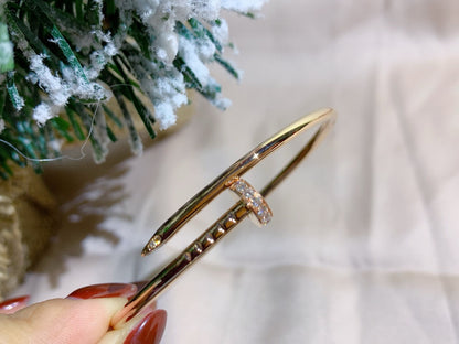 [Marin-Jewelry]JUSTE BRACELET 2.5MM DIAMONDS