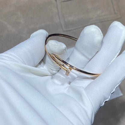 [Marin-Jewelry]JUSTE BRACELET 2.5MM DIAMONDS