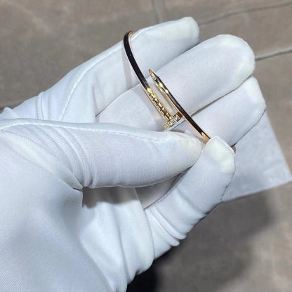[Marin-Jewelry]JUSTE BRACELET 2.5MM DIAMONDS