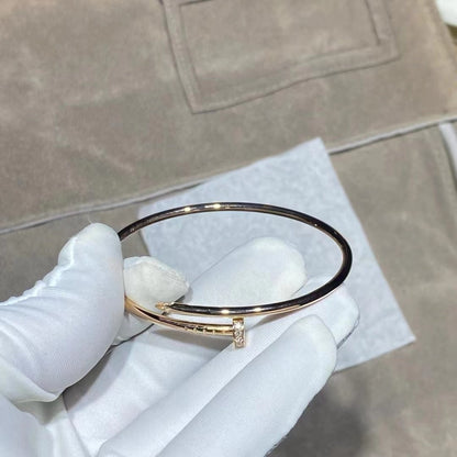[Marin-Jewelry]JUSTE BRACELET 2.5MM DIAMONDS