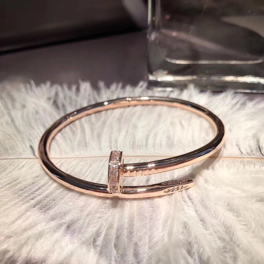 [Marin-Jewelry]JUSTE BRACELET 3.5MM DIAMONDS