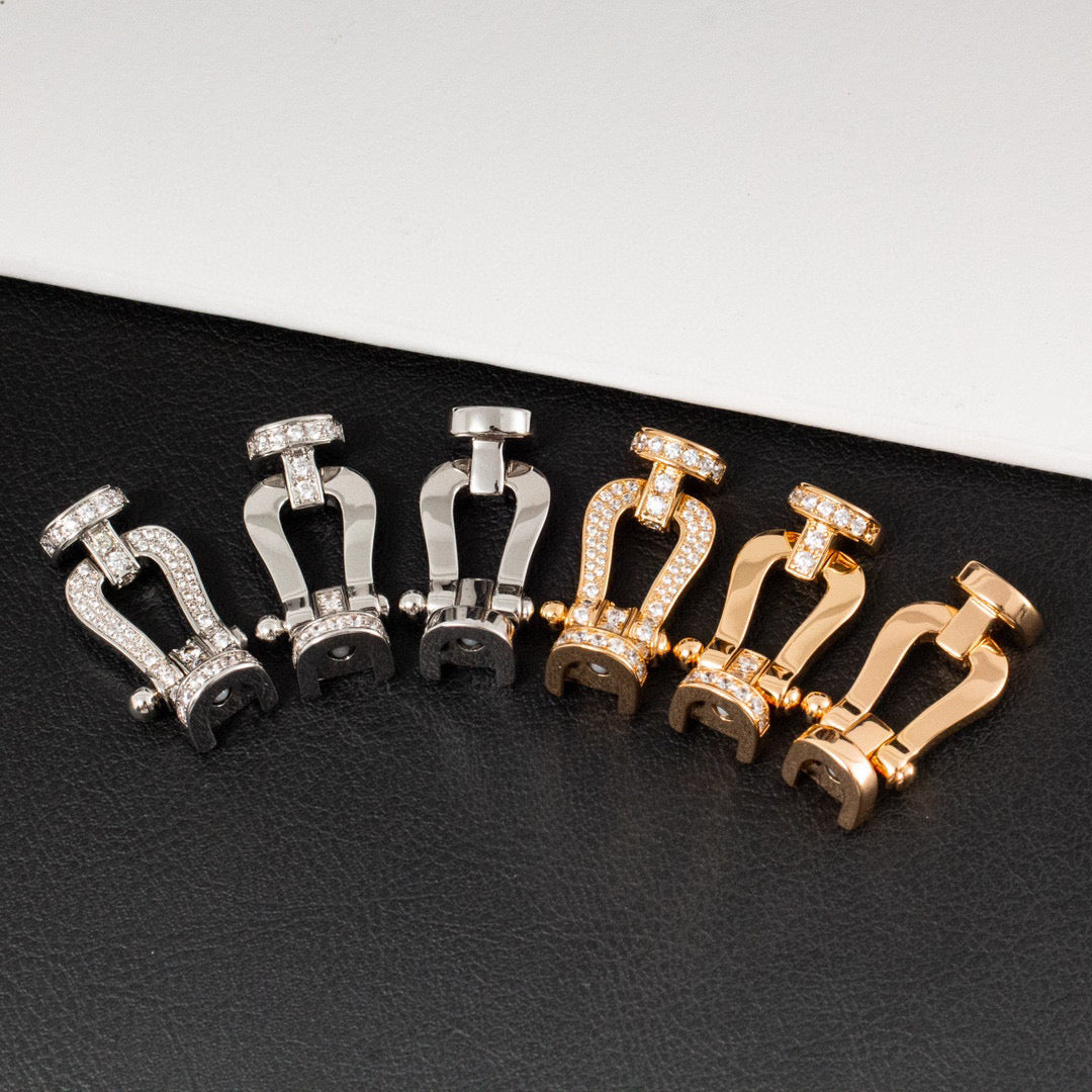 [Marin]FORCE LARGE HORSESHOE NO DIAMOND BRACELET SILVER