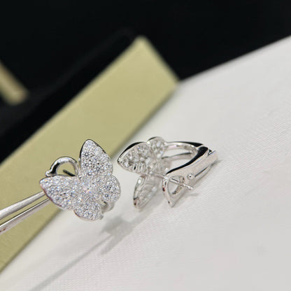 [Marin-Jewelry]BUTTERFLY ALL DIAMOND EARRINGS