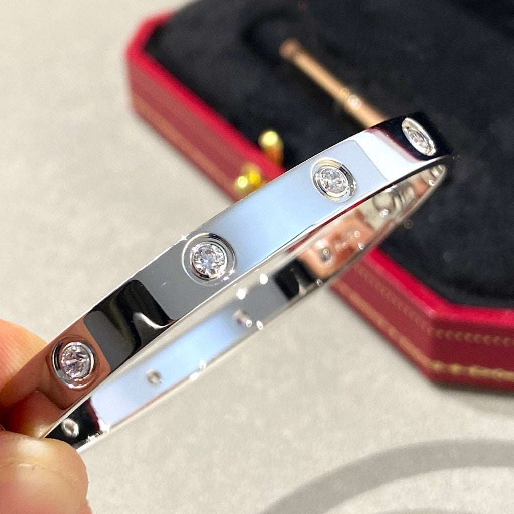 [Marin]LOVE BRACELET 6.1MM 10 DIAMONDS