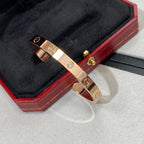 [Marin]LOVE BRACELET 6.1MM 1 DIAMOND OPEN CUFF