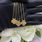 [Marin]CLOVER 15MM LASER NECKLACE