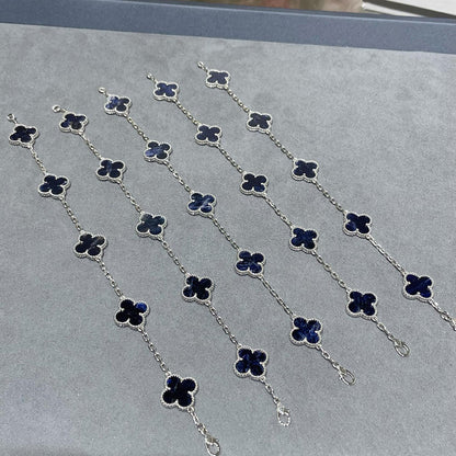 [Marin-Jewelry]CLOVER 5 MOTIF PIETERSITE BRACELET COLLECTION