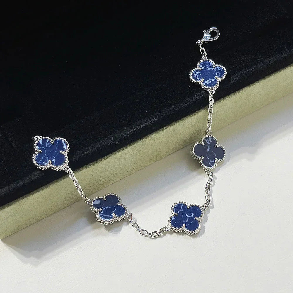 [Marin]CLOVER 5 MOTIF PIETERSITE BRACELET COLLECTION