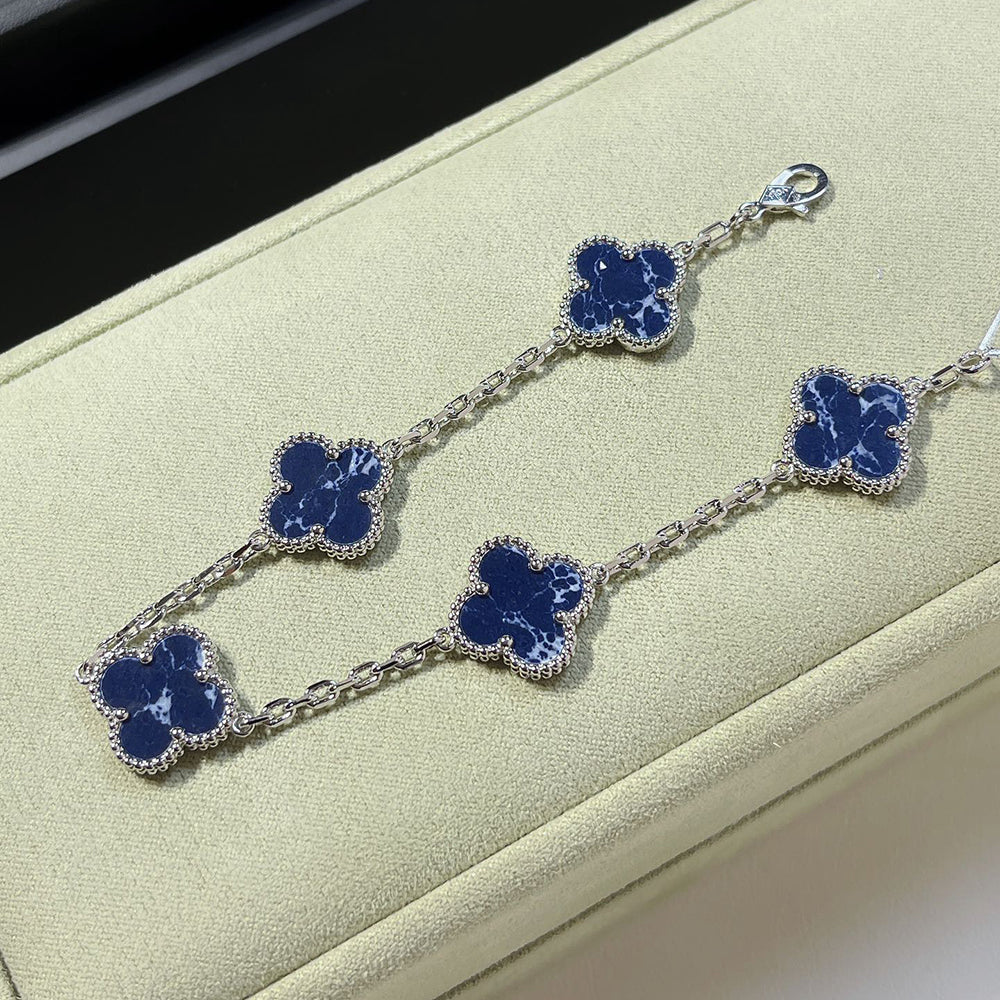 [Marin]CLOVER 5 MOTIF PIETERSITE BRACELET COLLECTION