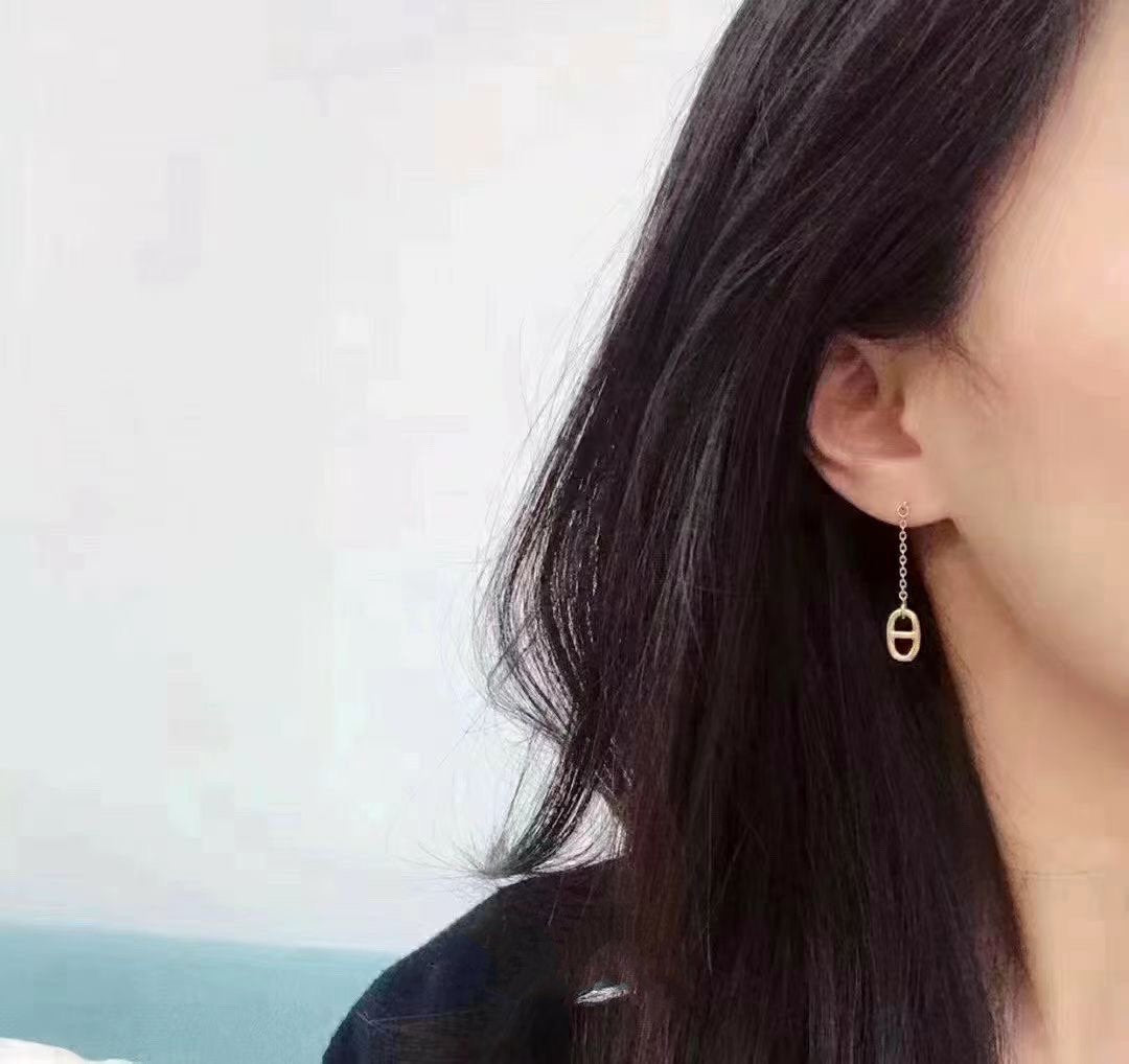 [Marin-Jewelry]CHAINE TASSEL EARRINGS