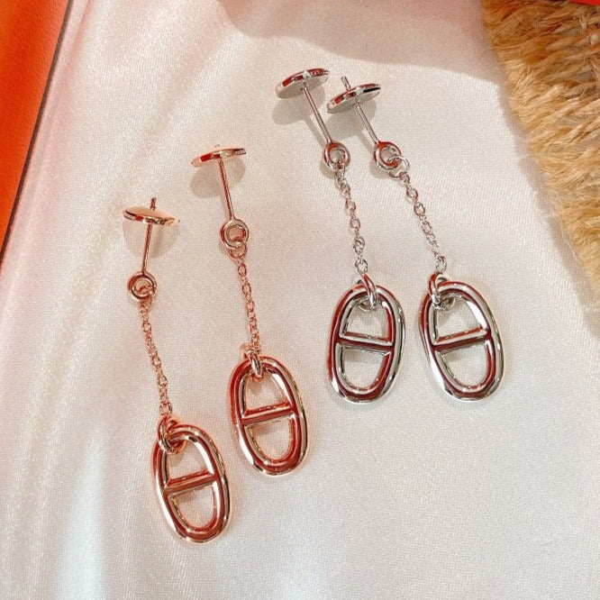 [Marin-Jewelry]CHAINE TASSEL EARRINGS