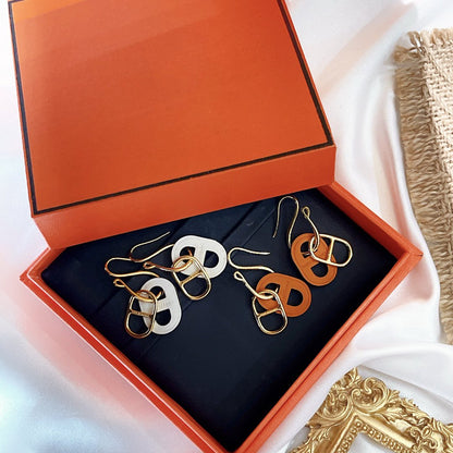 [Marin-Jewelry]HM O'MAILLON GOLD EARRINGS