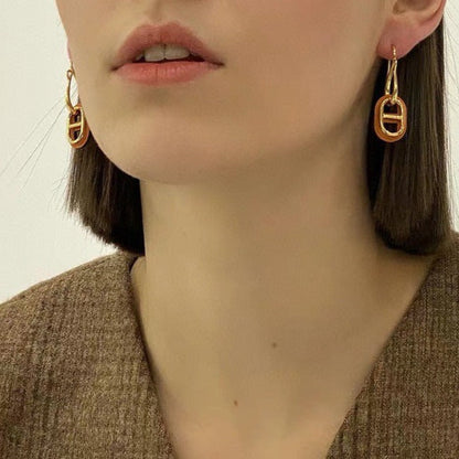 [Marin]HM O'MAILLON GOLD EARRINGS