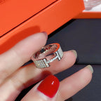 [Marin]H RING FULL DIAMOND