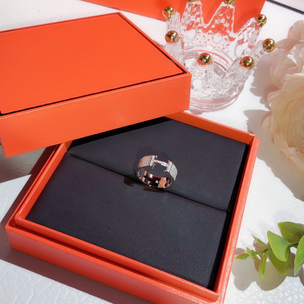 [Marin]H RING FULL DIAMOND