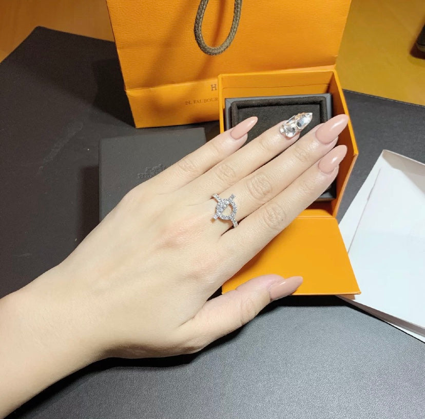 [Marin-Jewelry]ECHAPPEE RING SILVER DIAMOND