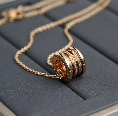 [Marin]ZERO 1 PINK GOLD DIAMOND NECKLACE