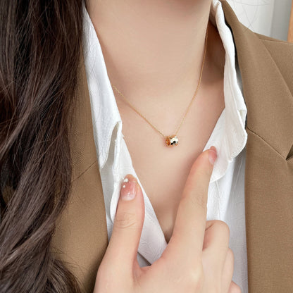 [Marin]BEE MINI PEDANT DIAMOND NECKLACE