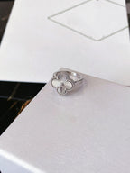 [Marin]CLOVER SILVER RING