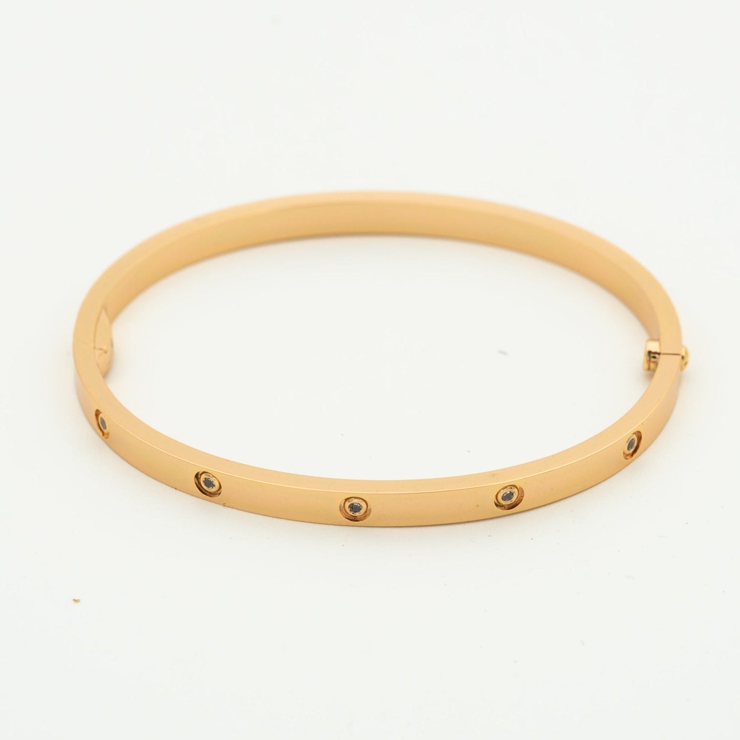 [Marin-Jewelry]LOVE BRACELET 3.65MM 10 DIAMONDS