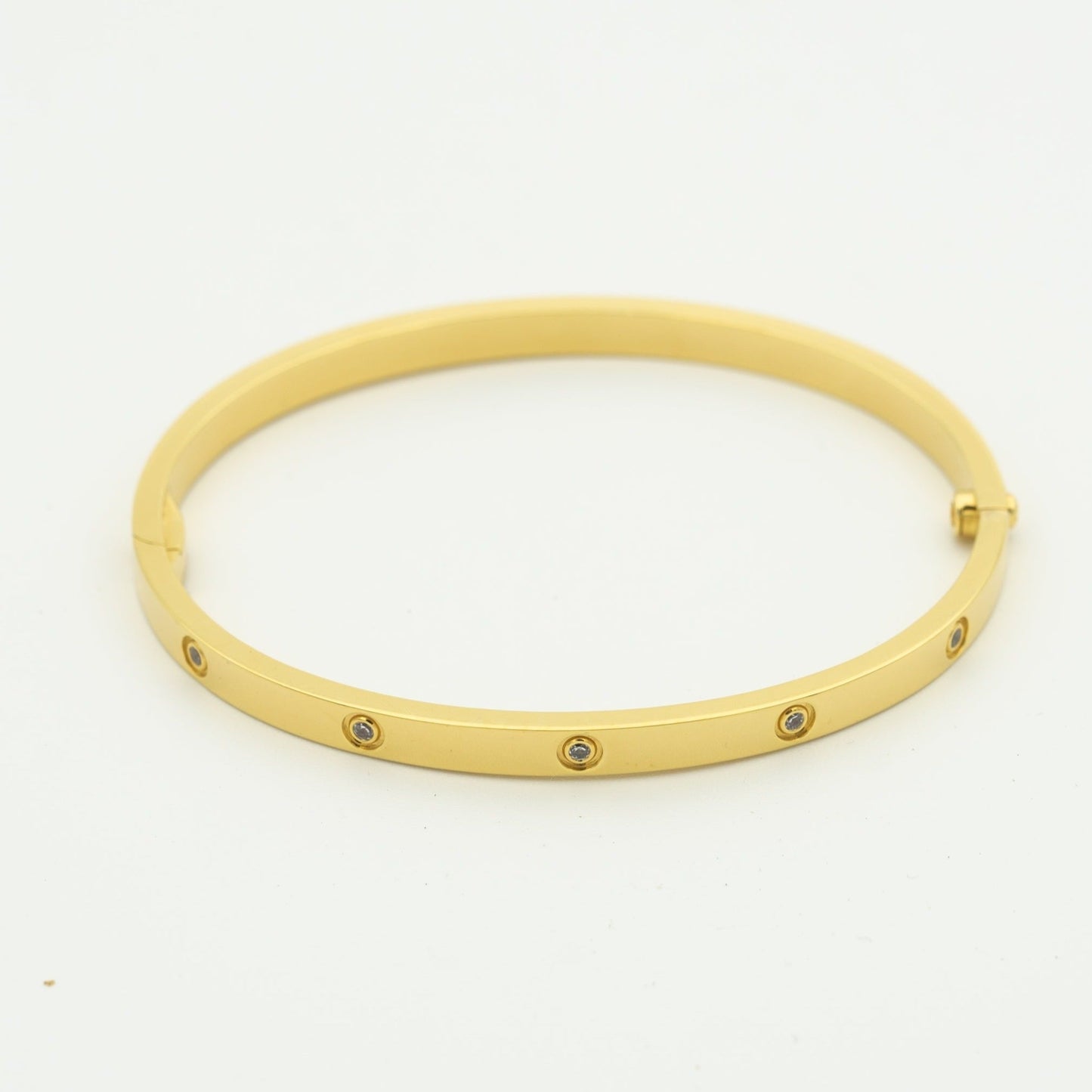 [Marin-Jewelry]LOVE BRACELET 3.65MM 10 DIAMONDS