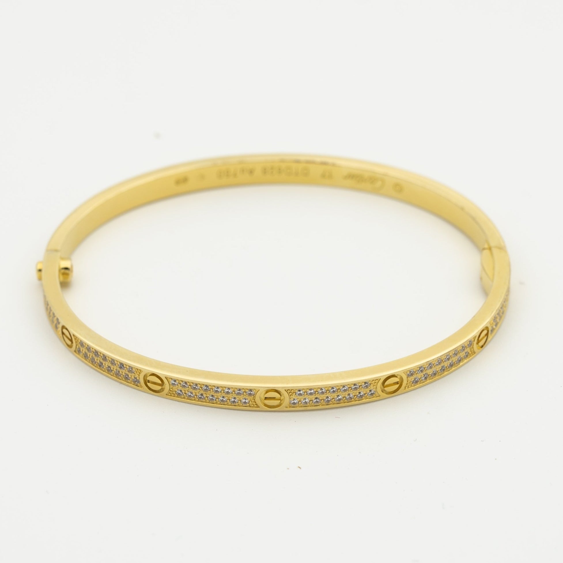 [Marin]BRACELET LOVE SERTI DIAMANTS 3,65 MM