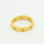 [Marin]ラブリング 3.6MM 8ダイヤモンド