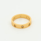 [Marin]ラブリング 3.6MM 8ダイヤモンド