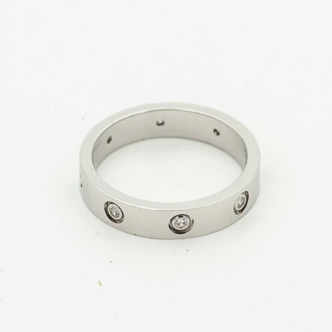 [Marin]LOVE RING 3.6MM 8 DIAMONDS