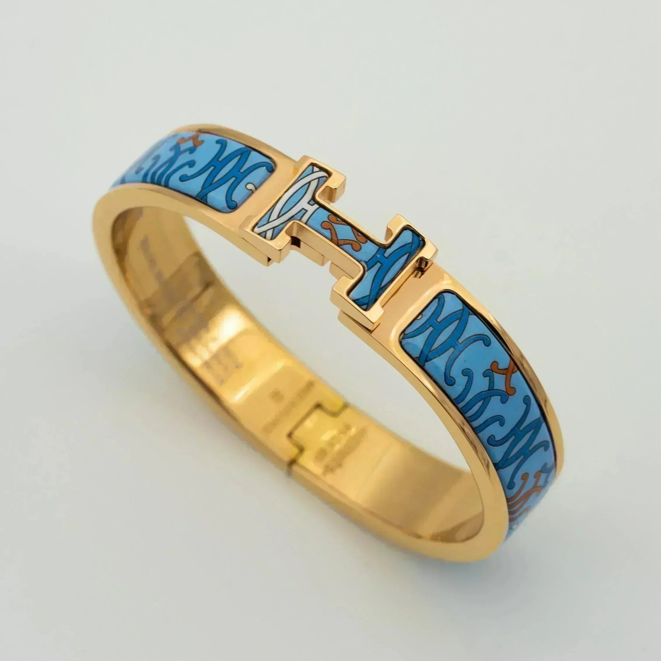 [マリン]Hブレスレット ブルーマルチカラー