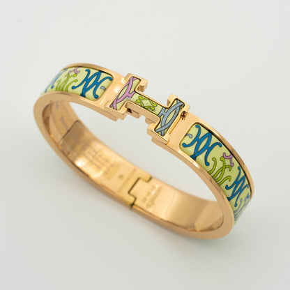 [Marin-Jewelry]H BRACELET BEIGE MULTICOLOR