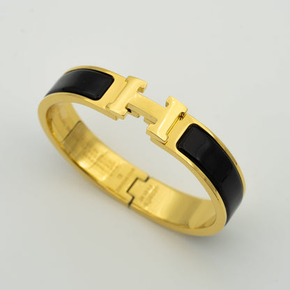 [Marin]H BLACK BRACELET