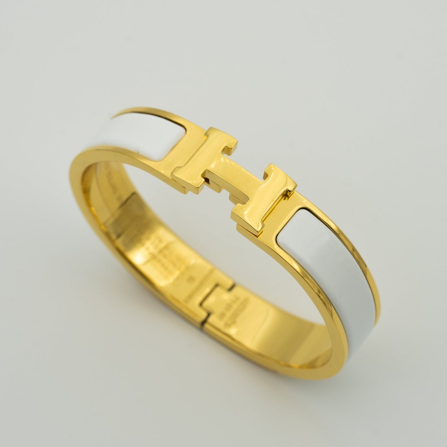 [Marin-Jewelry]H WHITE BRACELET