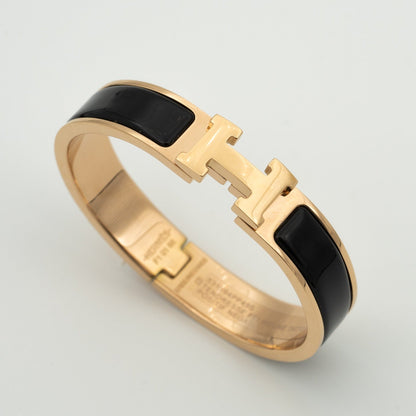 [Marin-Jewelry]H BLACK BRACELET