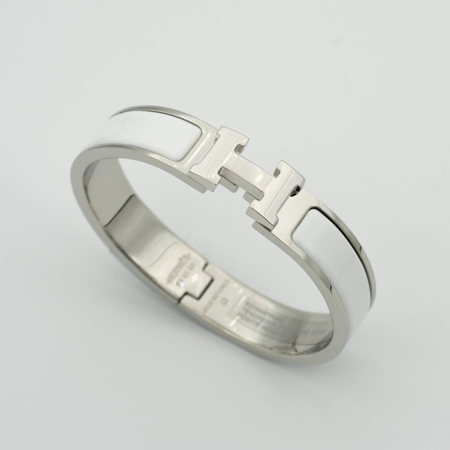 [Marin-Jewelry]H WHITE BRACELET