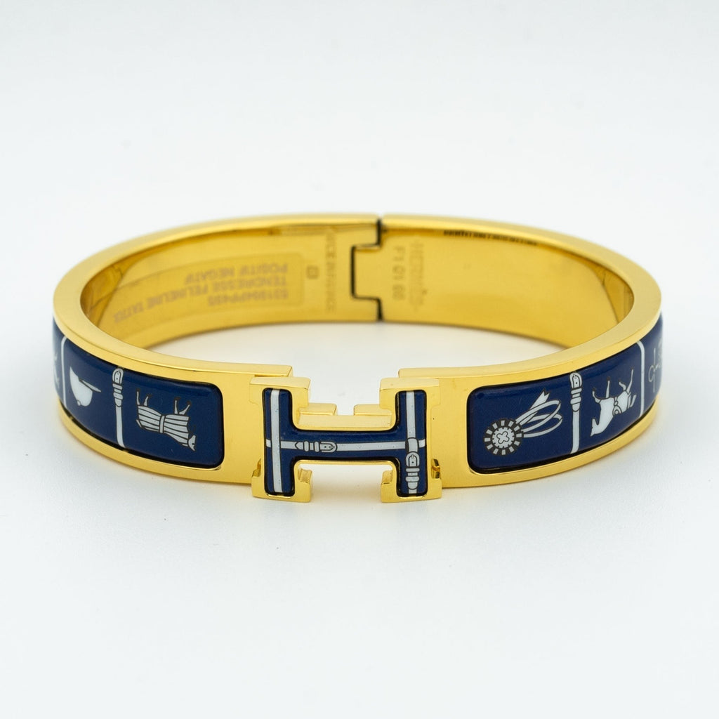 [Marin]H BRACELET BLUE CERAMIC
