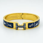 [Marin]H BRACELET BLUE CERAMIC