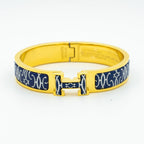 [Marin]H BRACELET BLACK MULTICOLOR