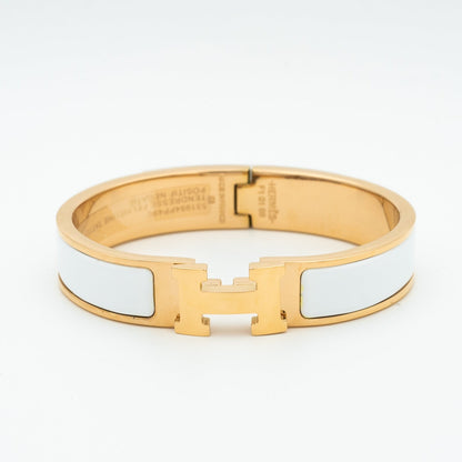 [Marin-Jewelry]H WHITE BRACELET
