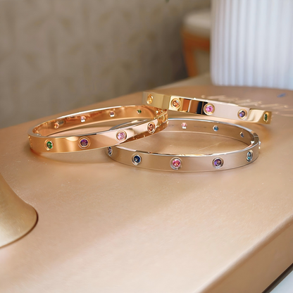 [Marin] 2026 RAINBOW LOVE BRACELET 6.1MM  10 DIAMONDS