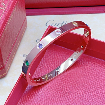 [Marin] 2026 RAINBOW LOVE BRACELET 6.1MM  10 DIAMONDS