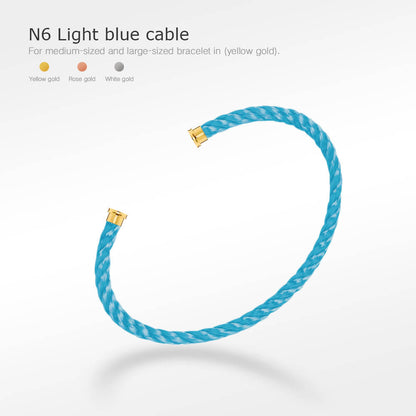[Marin-Jewelry]FORCE SERIES BRACELET CABLES 50 CHOICES (DIY SELECTION)
