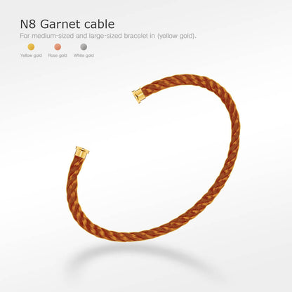 [Marin-Jewelry]FORCE SERIES BRACELET CABLES 50 CHOICES (DIY SELECTION)