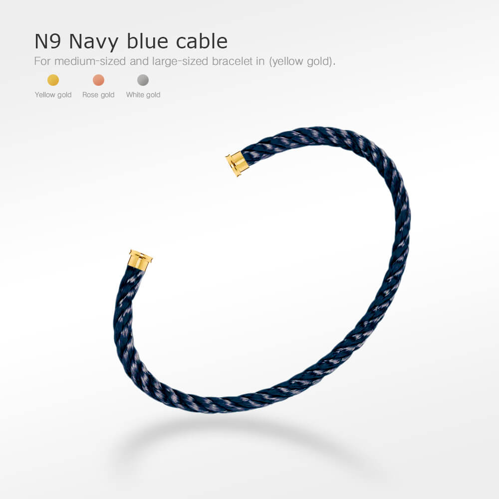 [Marin-Jewelry]FORCE SERIES BRACELET CABLES 50 CHOICES (DIY SELECTION)