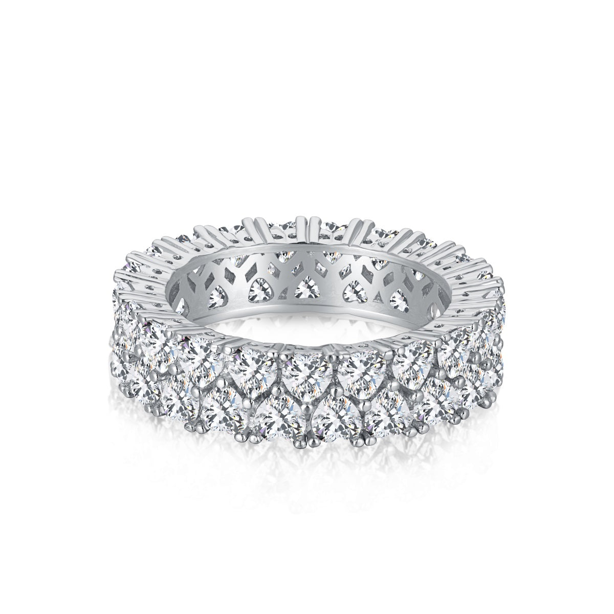 [Marin Jewelry]Sparkling Full Heart Ring