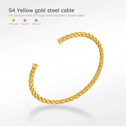 [Marin-Jewelry]FORCE SERIES BRACELET CABLES 50 CHOICES (DIY SELECTION)