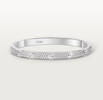 [Marin-Jewelry]NEW-LOVE-4.8MM-Width Diamond-Studded Bracelet